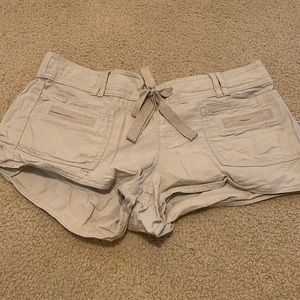 Tan light weight shorts